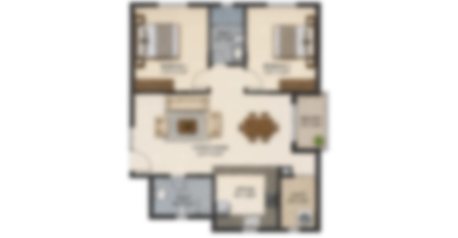 Bhagwati Inaaya Ghatkopar 3 BHK Floor Plan
